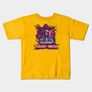 PIZZA VECNA EXTRAPEPPERONI Kids T-Shirt